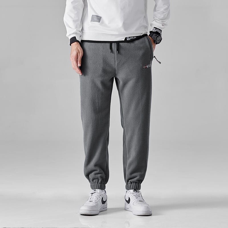 Pantalons pour homme en polaire épaisse - Lioren