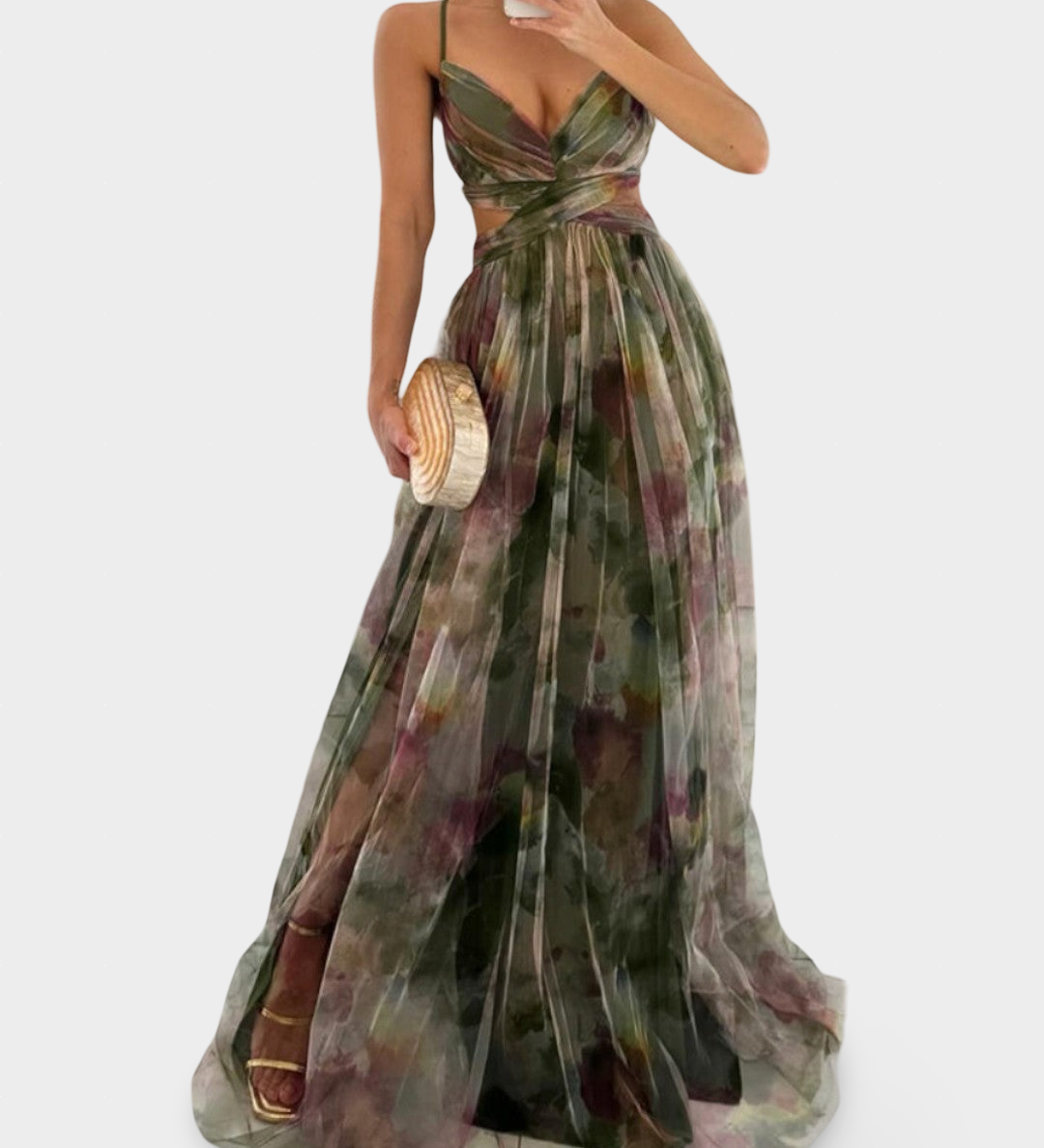 Giselle - Čarobna maksi haljina s cvjetnim uzorkom