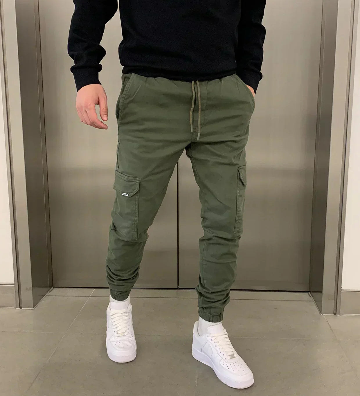 PANTALON CARGO DE COUPE JOGGER