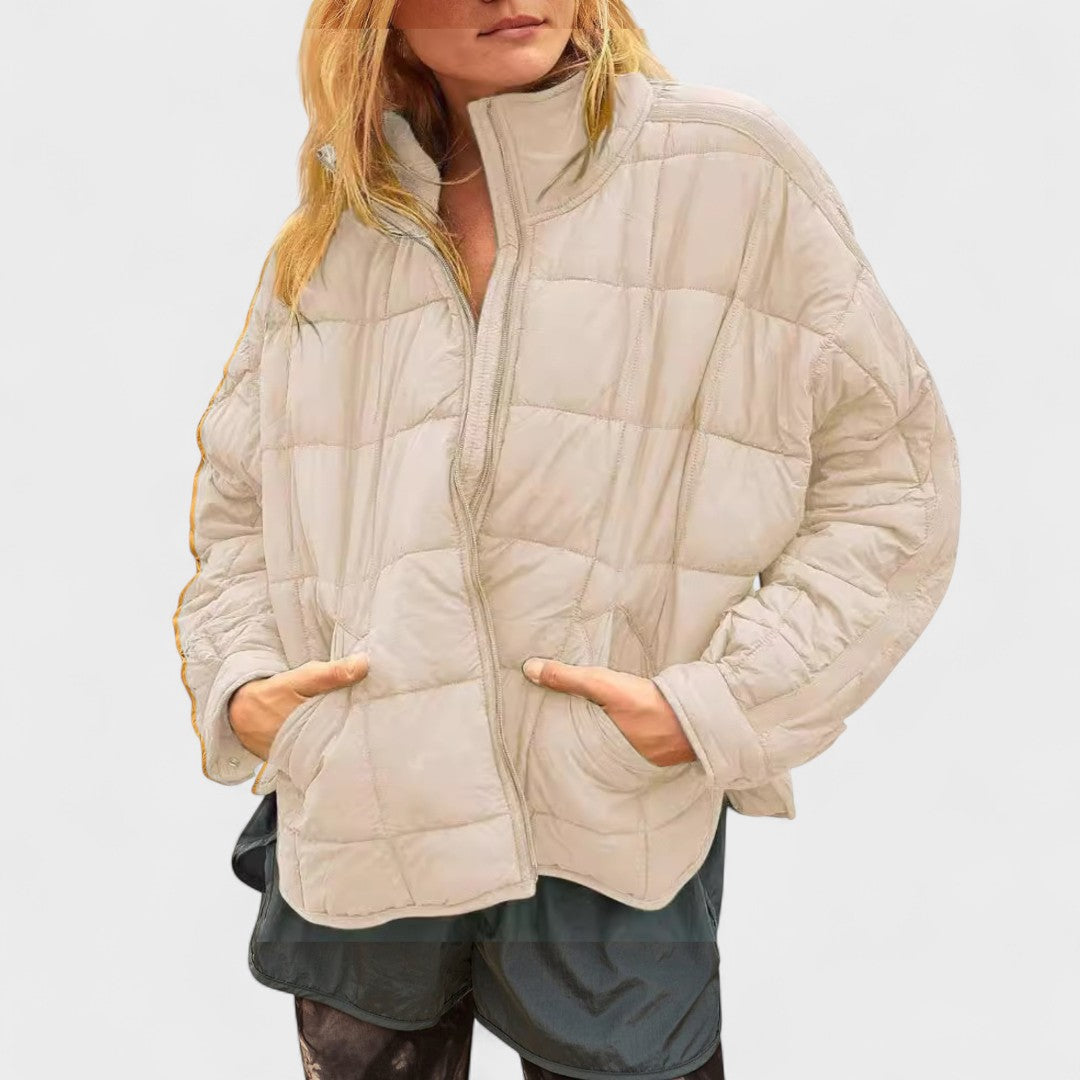 Aurora – Lagana kompaktna zip puffer jakna