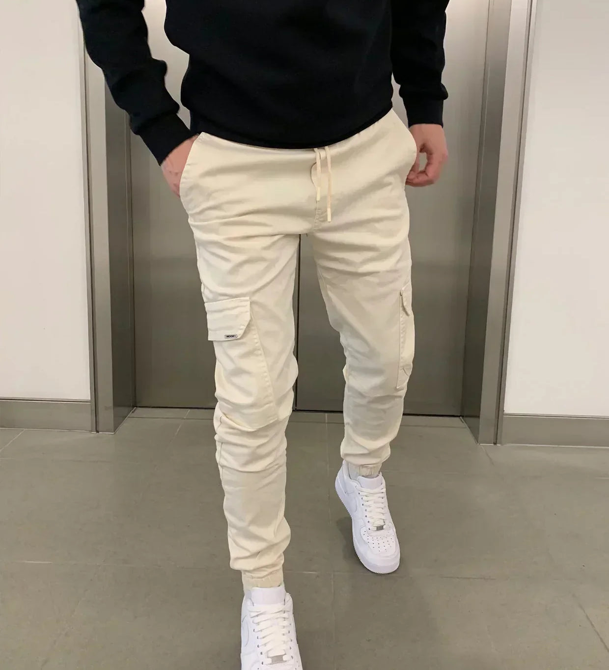 PANTALON CARGO DE COUPE JOGGER