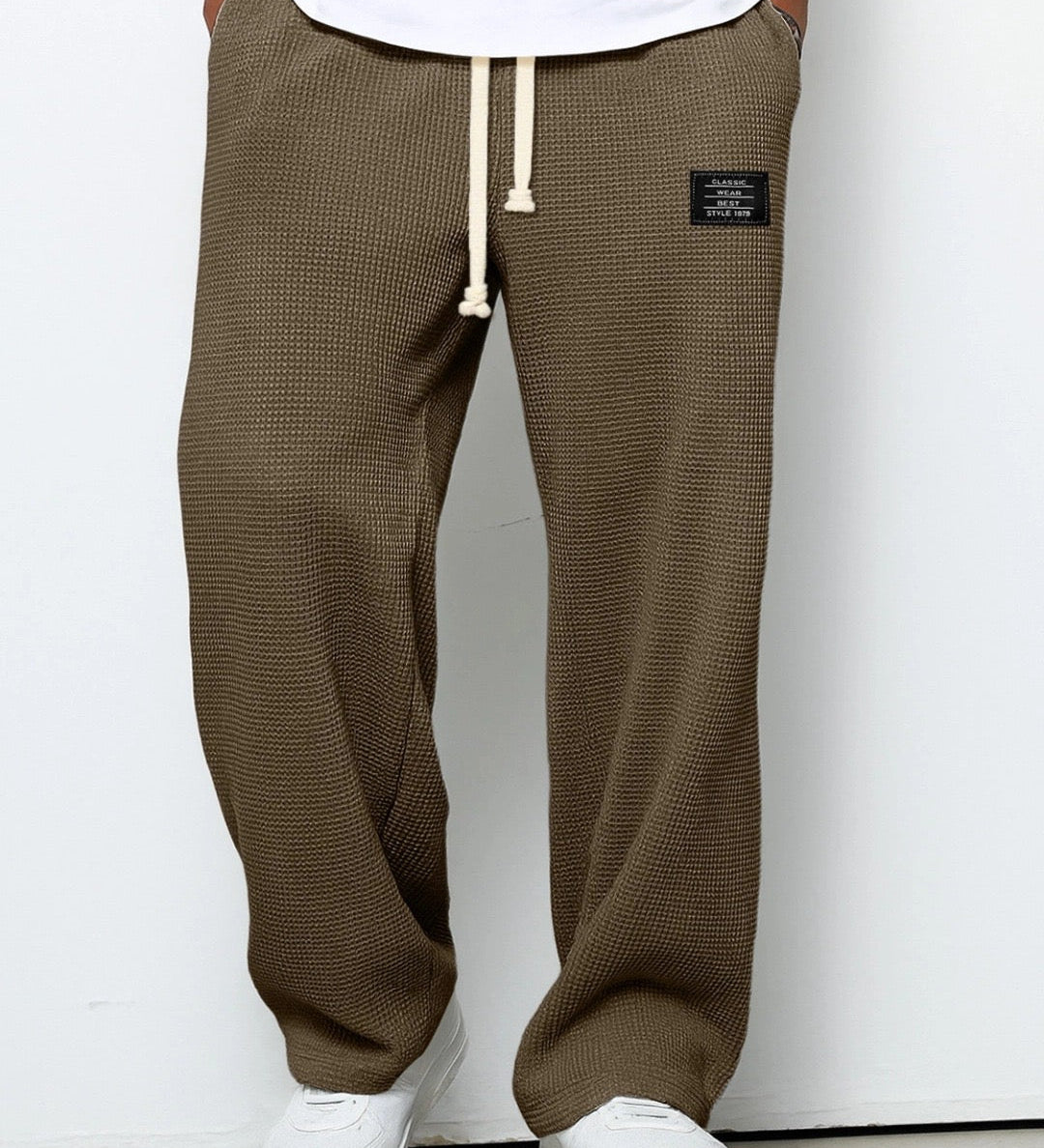 Samuel | Pantalon Large Avec Taille Ajustable