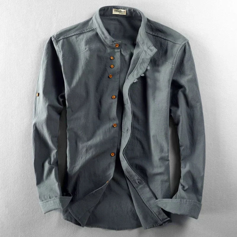 Alfonds™ | Chemise Élégante Style Japonais