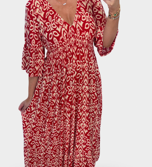 Selene Bohemian Maxi Haljina