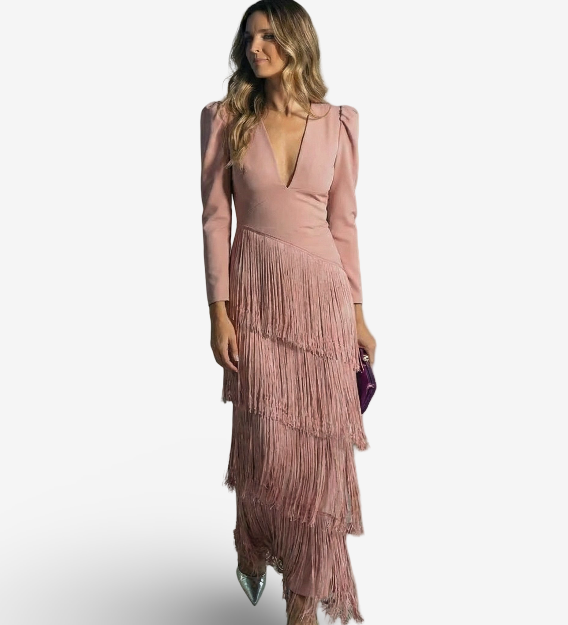 Clara™ | Elegantna maxi haljina s resicama