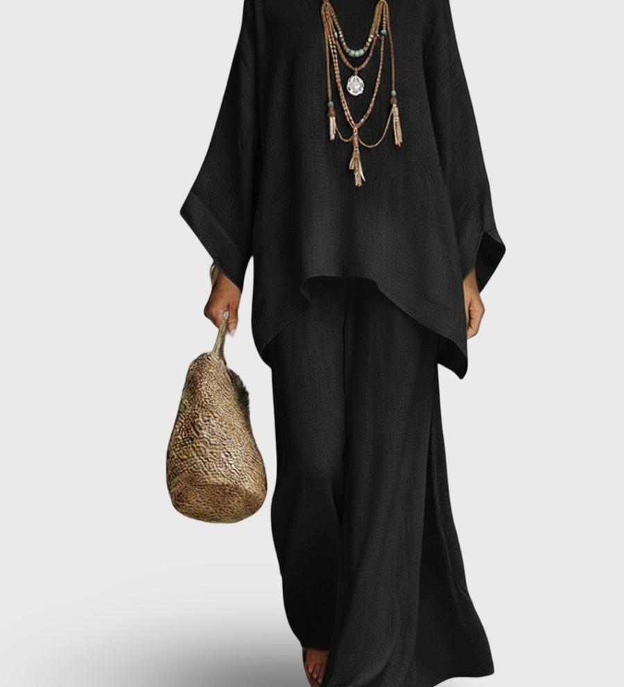 Celine | Elegantni set od lana s dva dijela
