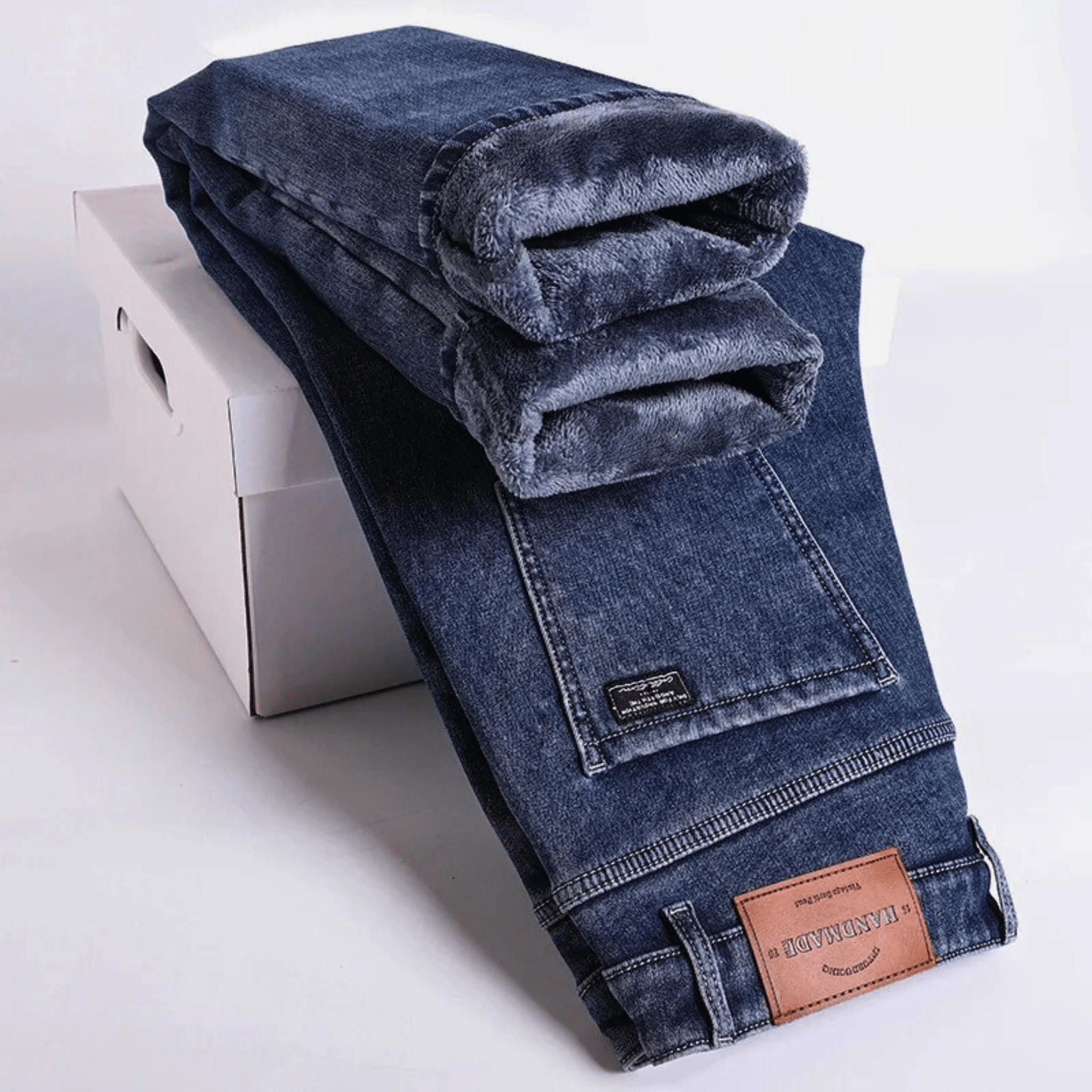 Chaud | PANTALON EN DENIM THERMIQUE